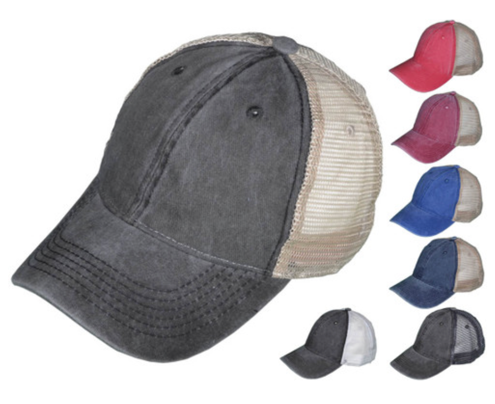 Customizable Baseball Cap with Leather Patch - Perfect for Branding