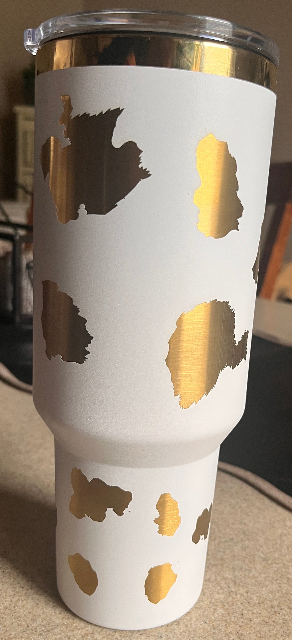 White tumbler 